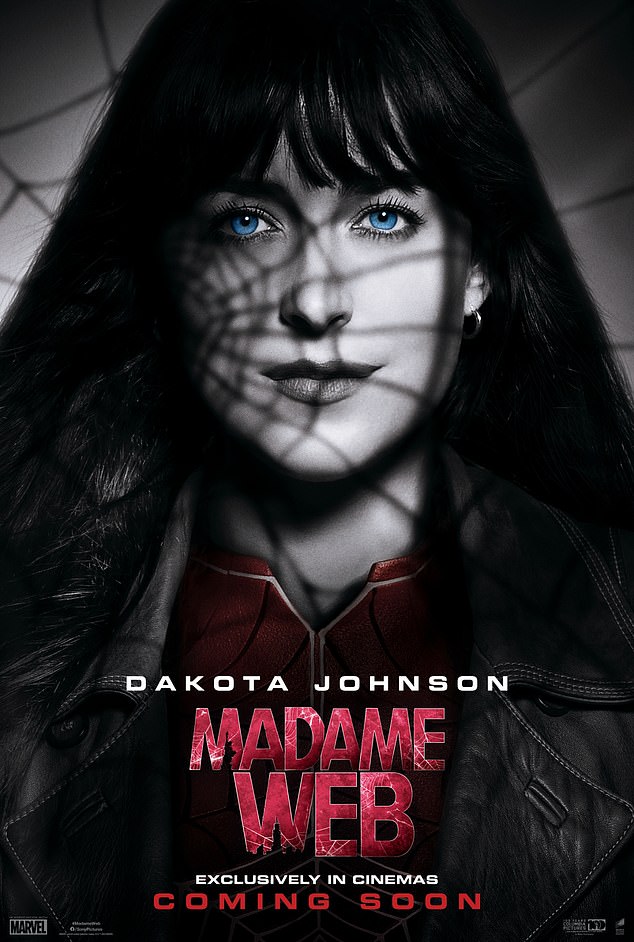 Dakota Johnson plays Cassandra Webb, aka the titular Madame Web