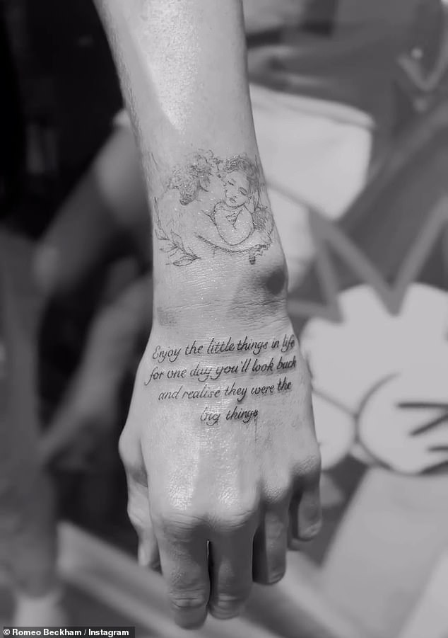Romeo had a single phrase tattooed on his left hand.  He chose a very famous quote from the novelist and humorist Kurt Vonnegut.