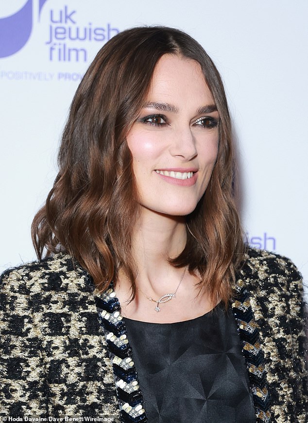 Meanwhile, respondents said the smartest accents come from London: actress Keira Knightley's accent (pictured).