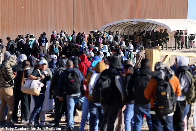 CBP sources said the total number of migrant crossings since October has surpassed one million, compared to the same period last year at 923,446.