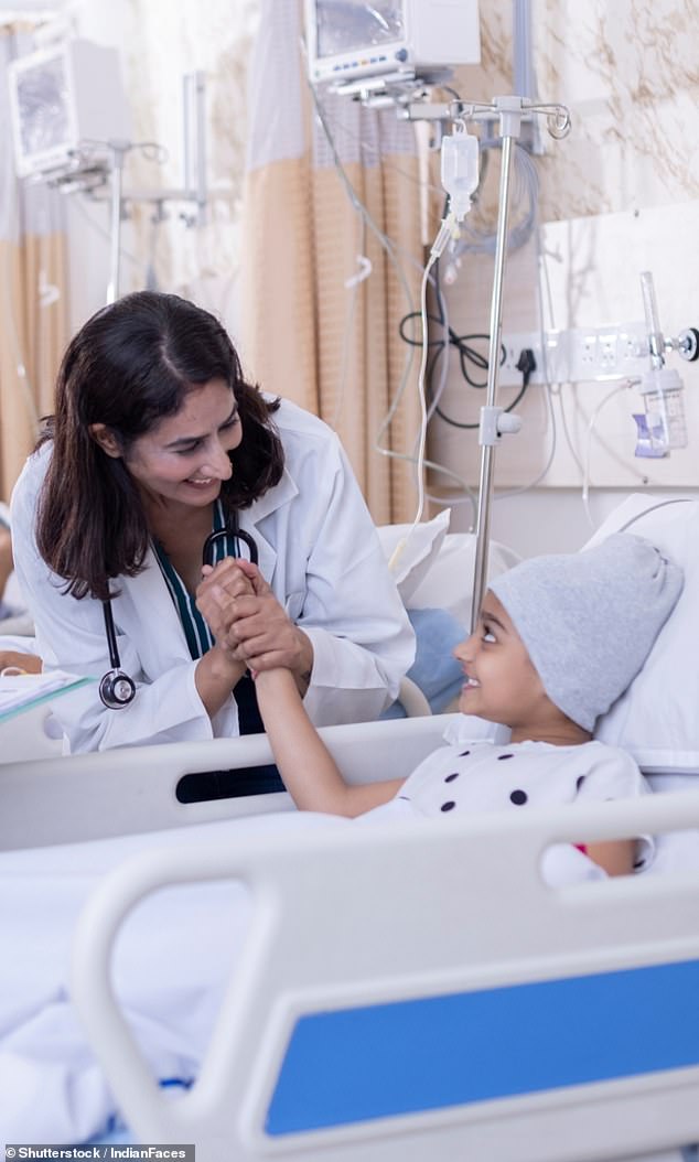 Children will have faster access to new treatments as part of plans to beat childhood cancer (file image)