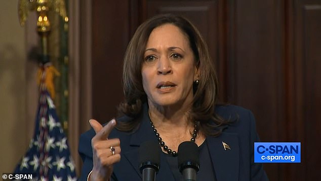 Harris issued an impassioned defense of Biden's capabilities hours after the president's own angry news conference.