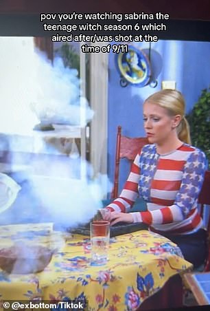 Starting with episode two of season six, each episode had a US-themed item of clothing.