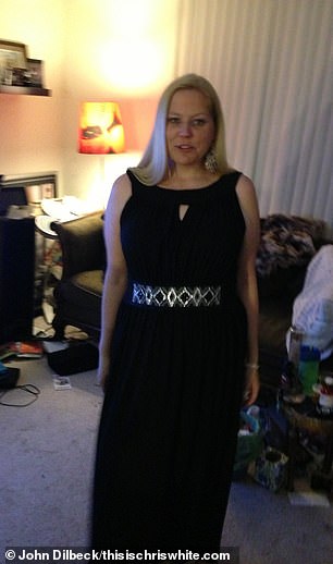 Nancy seen getting ready for a night out in January 2013