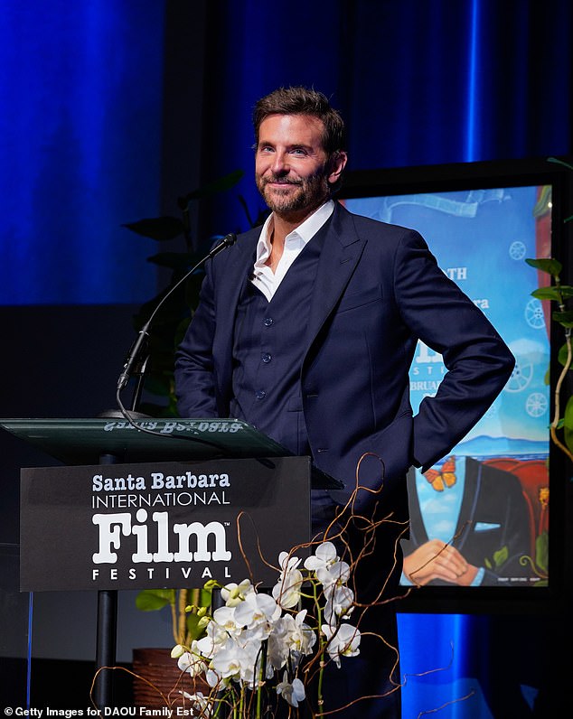 During his acceptance speech, Cooper spoke about how cinema 