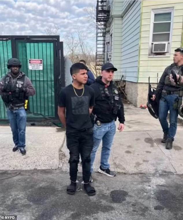 The Venezuelan migrant teenager was arrested by US Marshals in Yonkers after a nearly daylong manhunt.