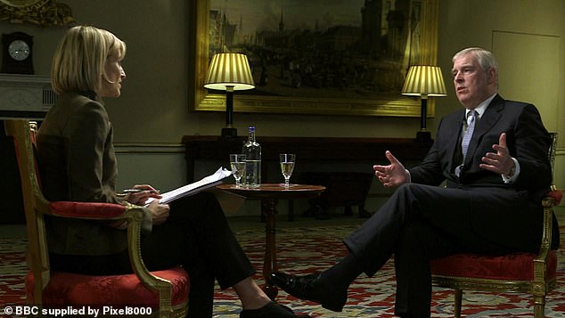 Ms Bloom was reportedly confused that the FBI did not use Andrew's famous interview with Emily Maitlis on BBC Newsnight in 2019, as he said things that 