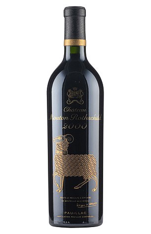 EXPENSIVE: Chateau Mouton Rothschild 2000, £2,400