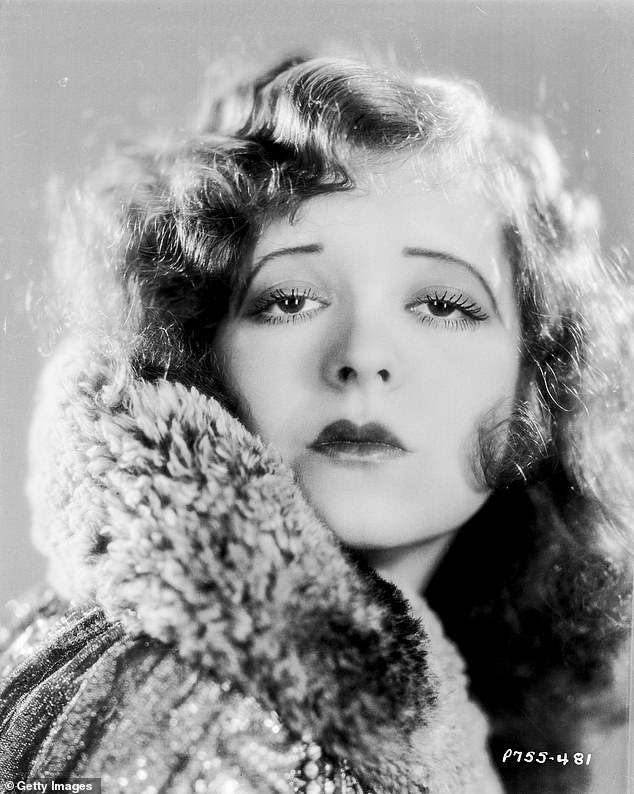 Clara Bow was prominent in the silent film era and was not only classified as a sex symbol in the 1920s, but also given the nickname 'The It Girl';  seen in 1928 for Paramount Pictures