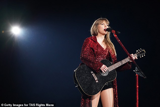 On Wednesday, Swift kicked off more international dates of her Eras Tour at the Tokyo Dome and will be performing additional dates in the city through Saturday, February 10;  seen on Wednesday in Tokyo