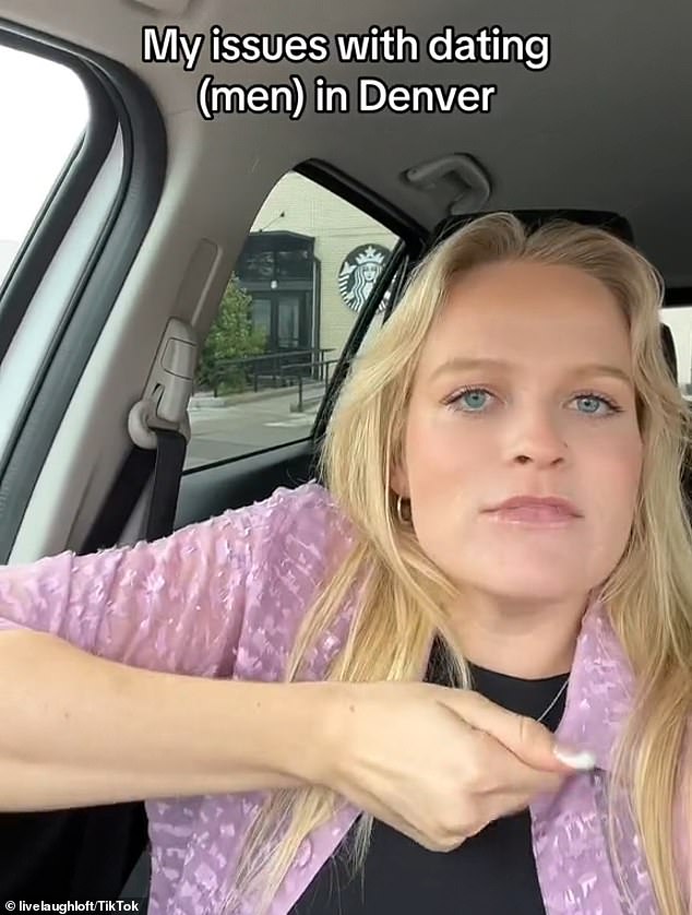 TikTok user Ellie Abes posted a video about her complaints about dating in the Mile High City for a year and a half.