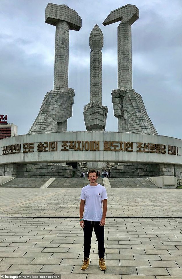 In Jesse's Instagram highlight video about his trip to North Korea, he explained that he accessed the country through a Chinese tour agency.