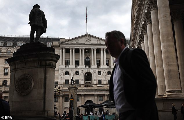 Rishi Sunak, who is a very intelligent politician, realizes this.  One of the five promises he made in January was to cut inflation in half by the end of the year.  He knew his hands were not on the levers the Bank of England (pictured) was pulling to achieve this.  He simply saw this happening and wanted to claim the credit.