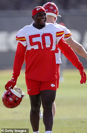 Willie Gay #50 of the Kansas City Chiefs