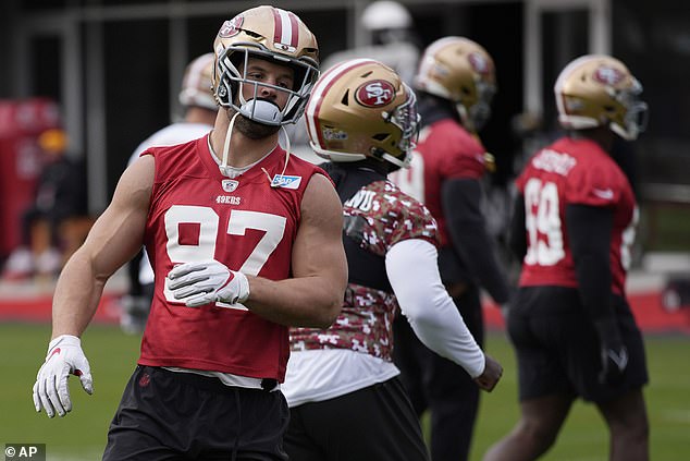 The 49ers also held their final training session on Friday as they seek revenge.