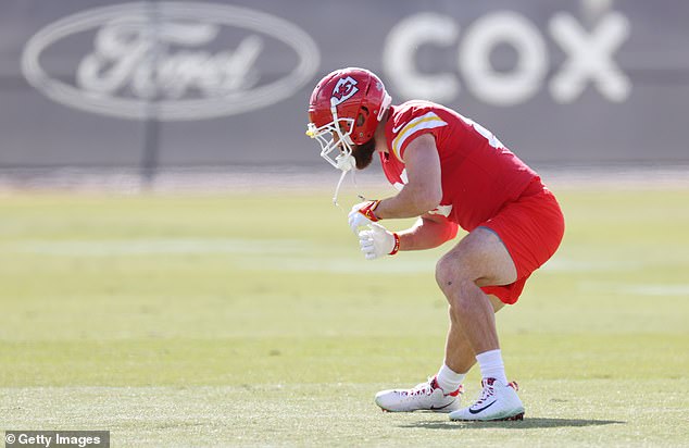 The Chiefs reportedly worked on red zone, short yardage and goal line plays in 60 minutes.