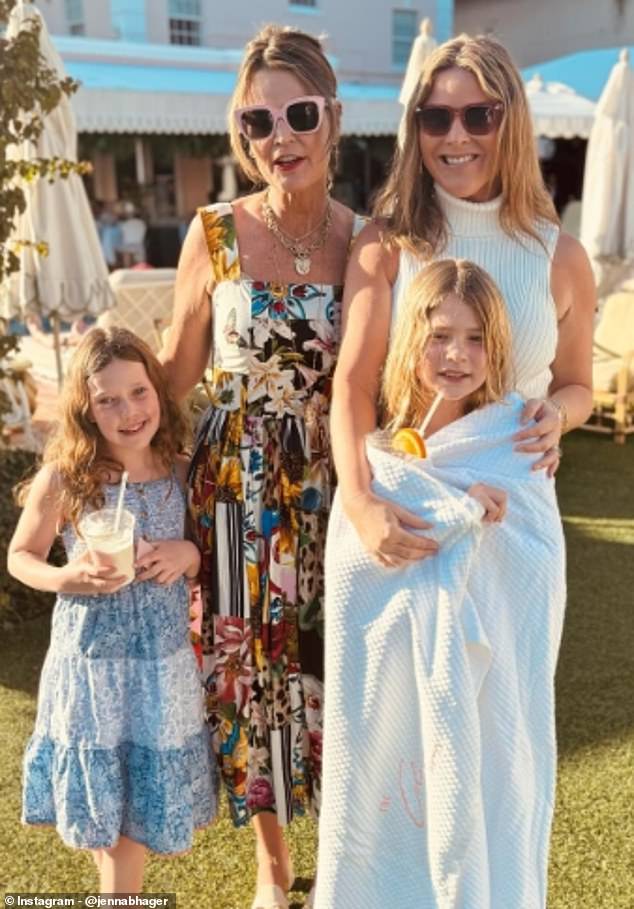 Jenna frequently shares updates about her life and recently embarked on a vacation with her daughter Mila in Florida with co-host Savannah Guthrie and her daughter, Vale.