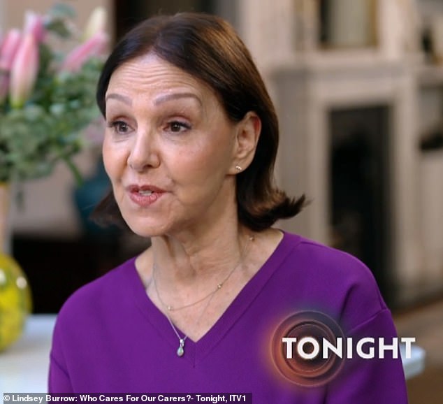 Dame Arlene Phillips (pictured) appeared on the show to talk about her experience caring for her late father.