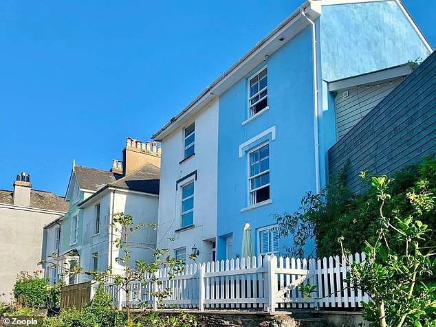 This semi-detached house in Dartmouth is for sale for £550,000 through estate agents The Coastal House