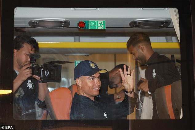 Ronaldo was the center of attention on a visit to Shenzhen in China but two matches were postponed after suffering a calf injury.