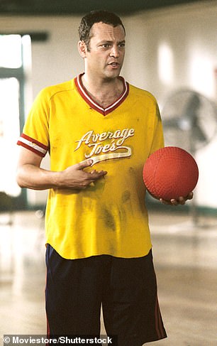 Vince played Average Joe's Gym owner Pete LaFleur in the original film.