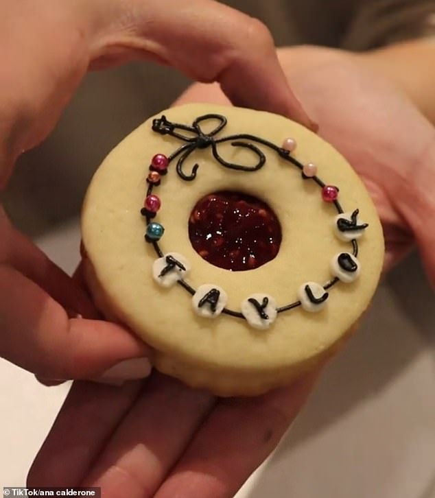 Another user made cookies that said Travis and Taylor, while one content creator took to Twitter to share the different foods you can eat while at the party.