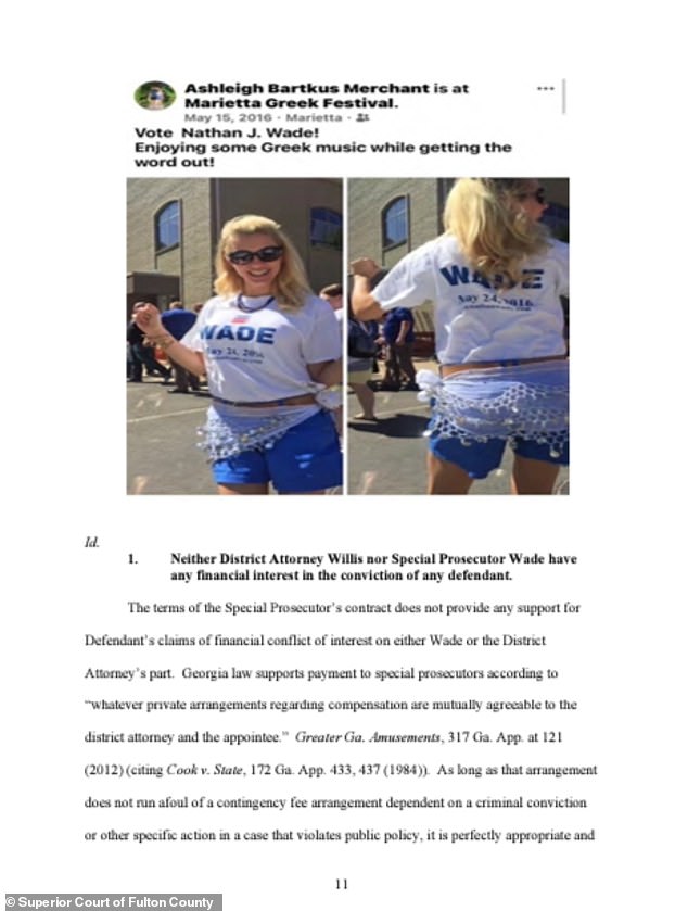 Merchant exposed Willis' affair with special prosecutor Nathan Wade in his own explosive filing