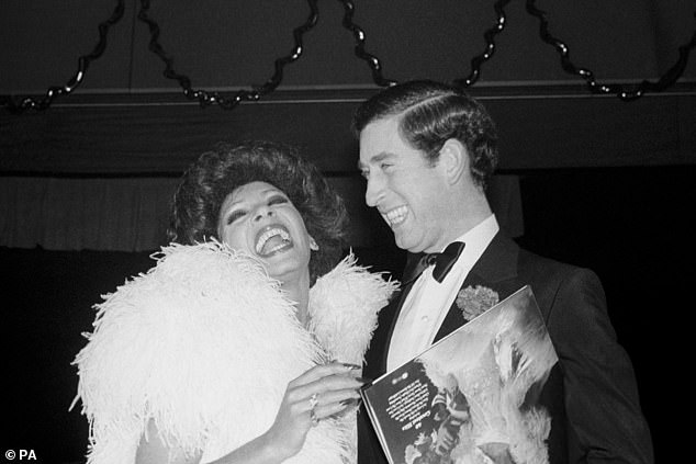 Dame Shirley Bassey (pictured with then Prince Charles) performed on Canvey Island
