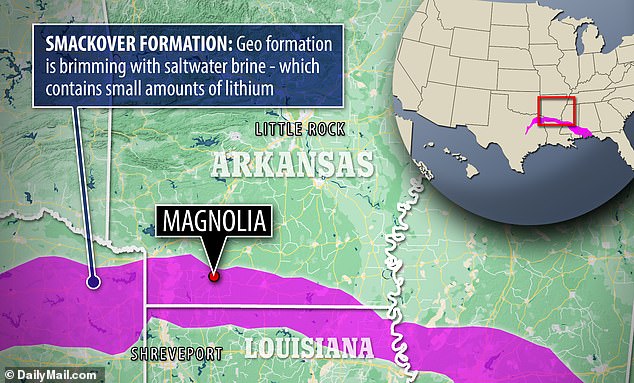 The students researched proposed mines in Arkansas and discovered that companies also want to use mineral-rich water from the drier regions of the southern state.