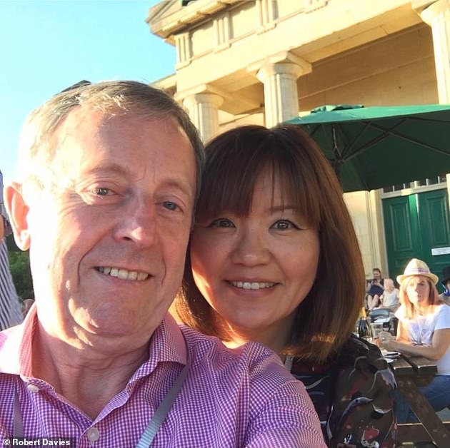 Amanda's lover Robert is divorcing his ex-wife Yasumi, 56, after she exposed their affair in April.
