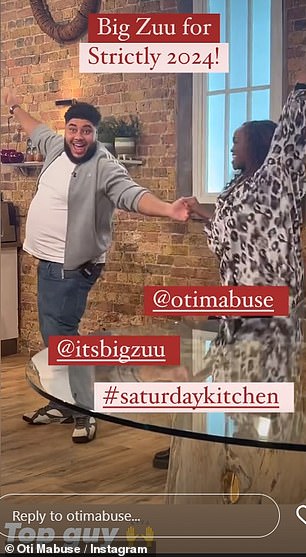 Sharing the clip, Saturday Kitchen captioned the post: 