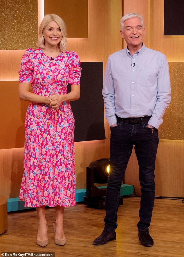 The return comes after Holly quit This Morning after 14 years in October following the sacking of Phillip Schofield from the station (pictured in May).