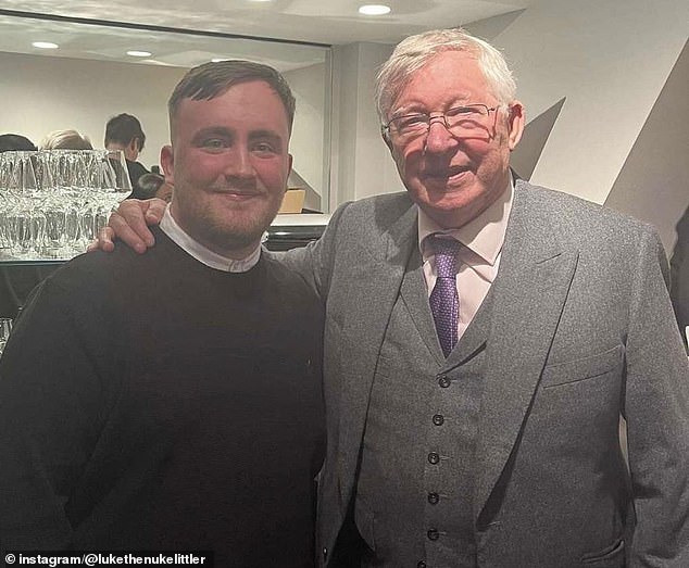 His rapid rise led him to attend a Manchester United match and meet Sir Alex Ferguson.