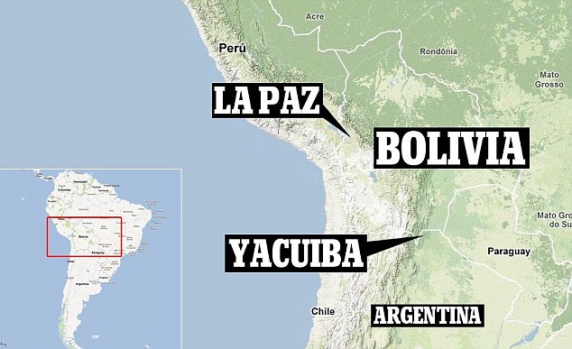 Smuggling issue: Yacuiba is only two miles from the border with Argentina