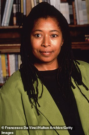 Alice Walker photographed in 1990