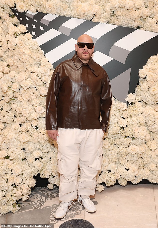 Fat Joe looked great at the event after losing over 200 pounds in weight.