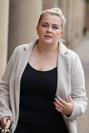 This month Bethany Cox (pictured), 22, was found not guilty of using drugs to induce an illegal abortion.