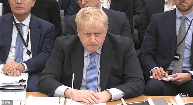 Boris Johnson testified before the House of Commons Privileges Committee in March about the Partygate investigation.