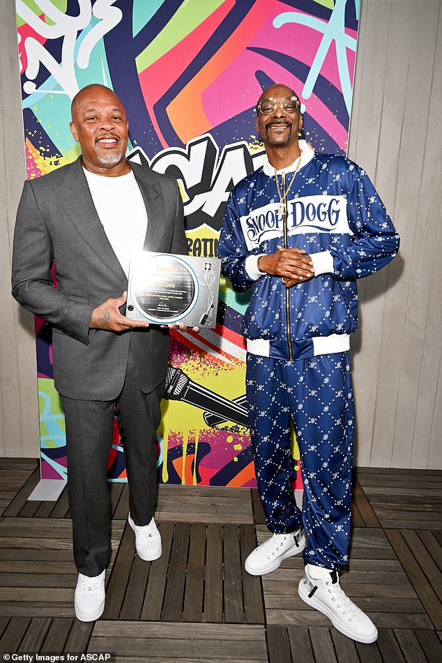 Dr. Dre and Snoop Dogg also host an after-party to launch their Gin and Juice brand