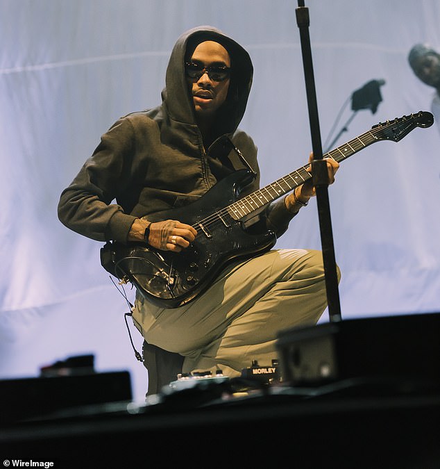 The record producer made a name for himself as a guitarist in 2015 when he joined the alternative R&B band Internet.