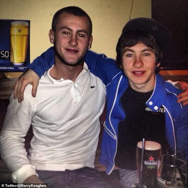 Barry Keoghan (right) and his brother Eric (left) were in foster care for seven years, with the two brothers staying in 13 different homes during that period.