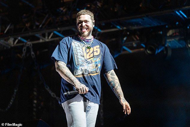It was initially revealed that Post Malone had been contacted to sing America The Beautiful at the upcoming Super Bowl last January;  seen in 2021