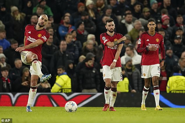 United were embarrassingly knocked out of the Champions League in the group stage this season