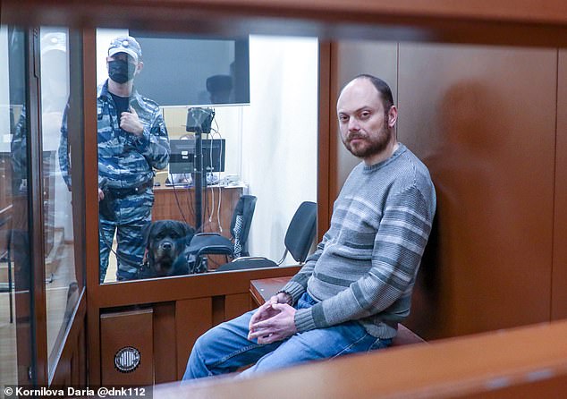 Kara-Murza has lost more than 50 pounds during about six weeks in prison, and his friends worry he may not live to be released.