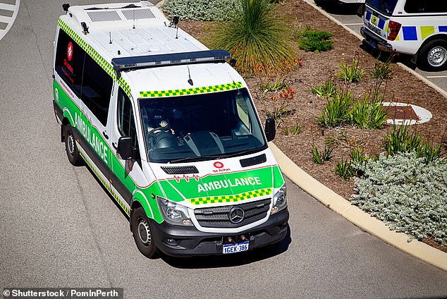 Although four ambulance teams arrived at the scene, the man could not be revived (file image)