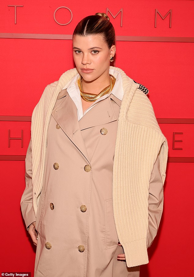 It comes after Sofia looked sensational when she attended the Tommy Hilfiger show during New York Fashion Week on Friday.