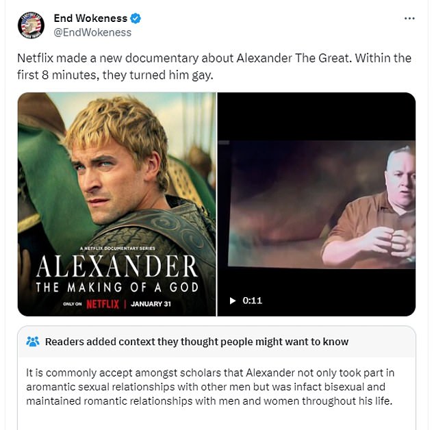 However, a post on X by an account called 'End Wokeness' received criticism, as many scholars have suggested that the account in the new docudrama is largely correct.