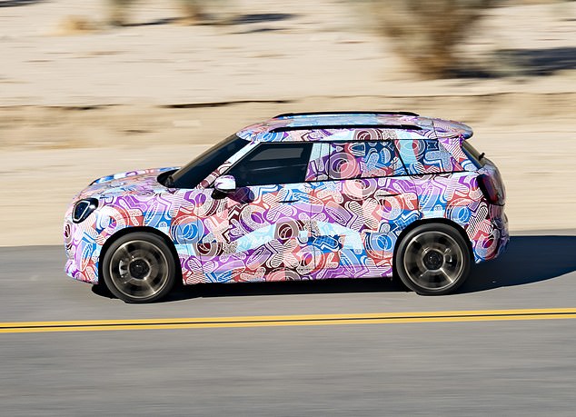 With four doors, a large tailgate and space for five people inside, the Aceman sits between the Mini Cooper and the Mini Countryman.