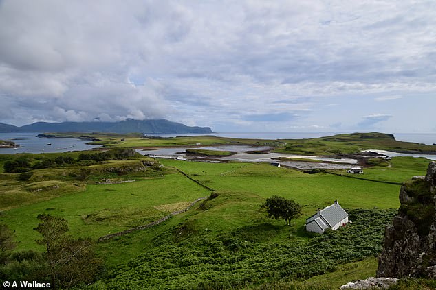 The only time a crowd gathers on the island of Canna is for the ferry arrivals five times a week in summer, Paul writes.