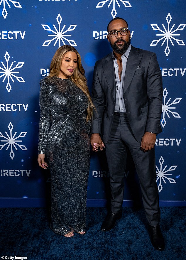 The former couple attended a DIRECTV Christmas party at a private residence in November.